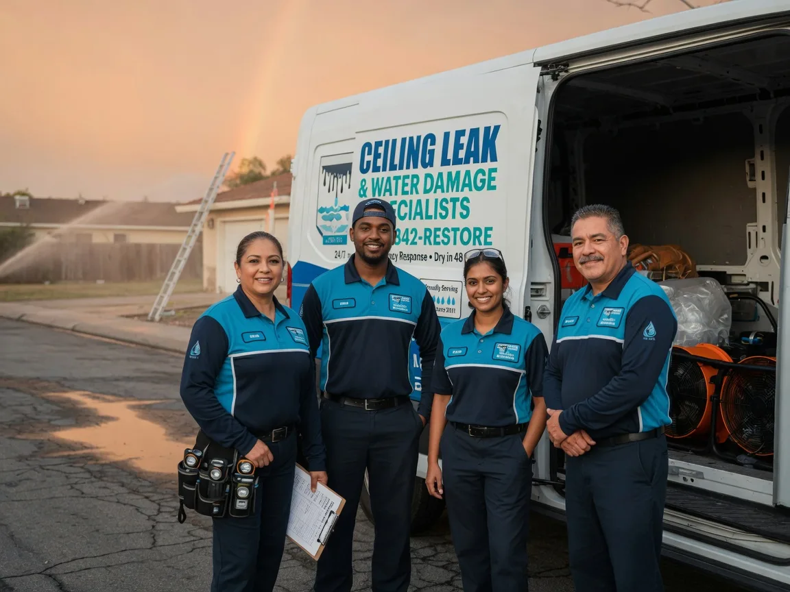 Ceiling Leak Cleanup company in Coleman, MI