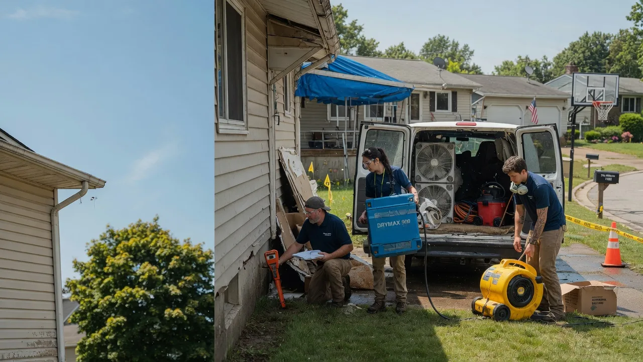 Ceiling Leak Cleanup in Coleman, MI near me